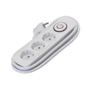 ΠΟΛΥΠΡΙΖΟ ΤΡΙΠΛΟ 2M H05VV-F 3X1.5MM²+ΔΙΑΚΟΠΤΗ