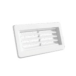 EL02-519 PVC END GRILL FOR FLAT DUCTS 220x55MM - Image 3