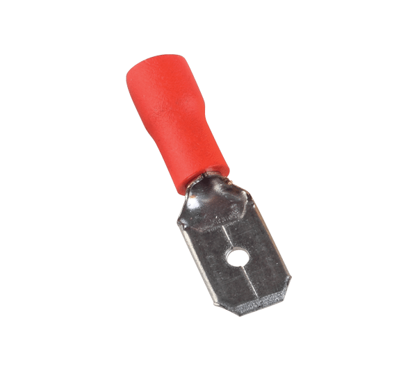 59009-3 ΑΚΡΟΔΕΚΤΕΣ ΚΑΛΩΔΙΩΝ ΑΡΣΕΝΙΚΟΙ MDD 1.25-250/ΚΟΚΚΙΝΟ (ΣΥΣΚΕΥΑΣΙΑ 100 ΤΜΧ) - Image 1
