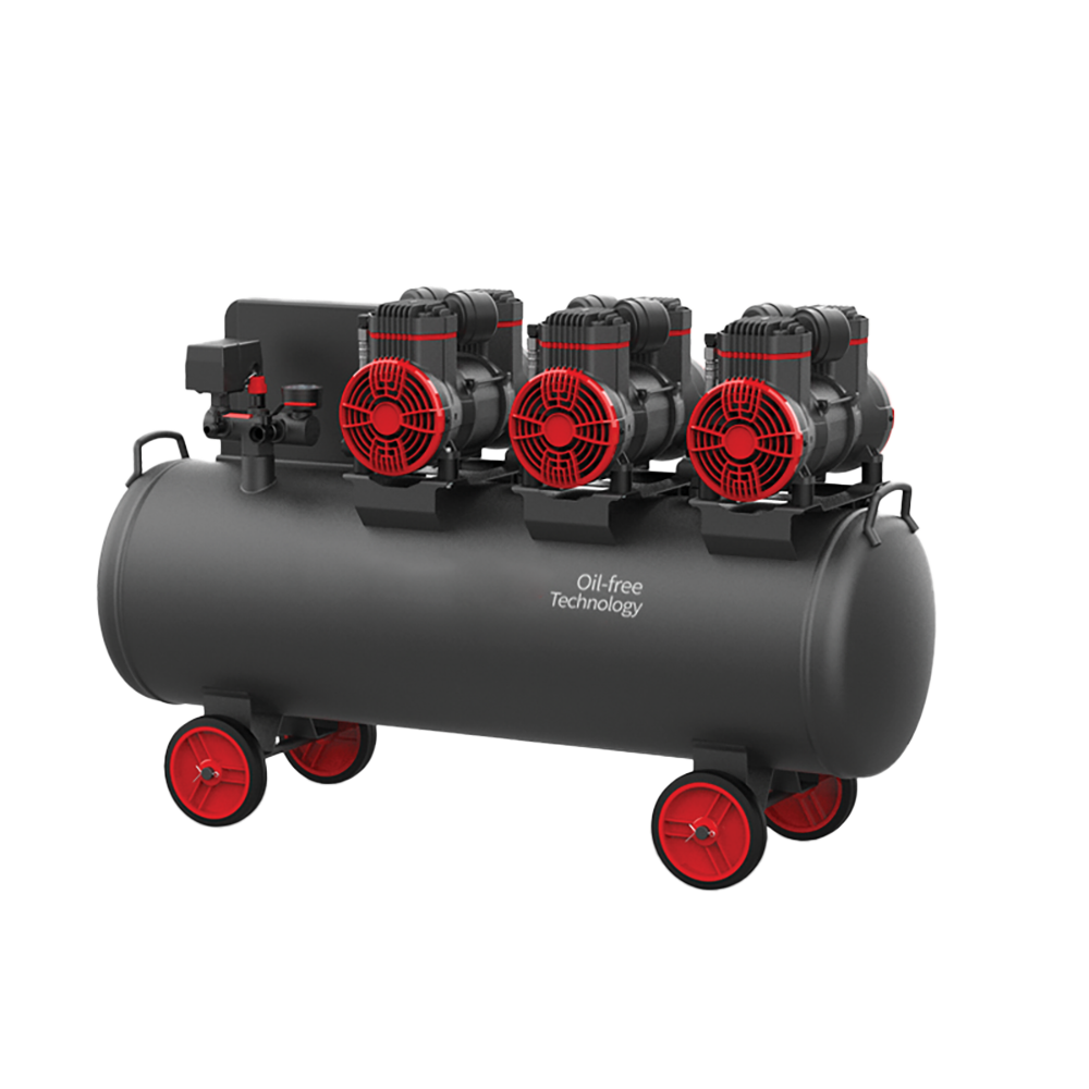 59673 Elmark Oil-Free Air Compressor EL-AC100L – Αεροσυμπιεστής 100L Χωρίς Λάδι Με Ψηφιακό Έλεγχο - Image 1