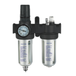 Elmark Air Filter Regulator Lubricator EL-AFRL80 – Φίλτρο Αέρα, Ρυθμιστής & Λιπαντήρας 800L/min
