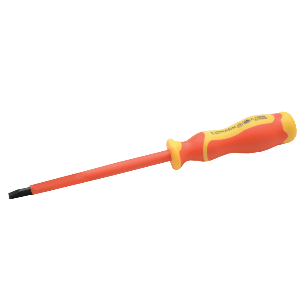 598014 VDE INSULATED SCREWDRIVER- SLOTTED 1000V 2.5X75mm - Image 1
