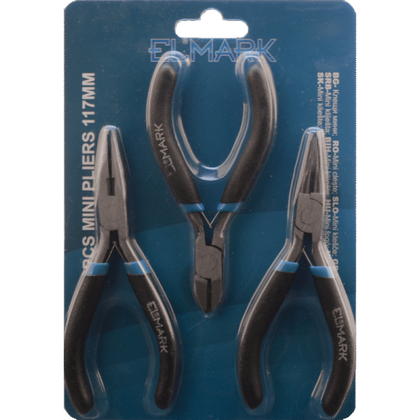 3PCS MINI PLIERS 117mm - Image 3
