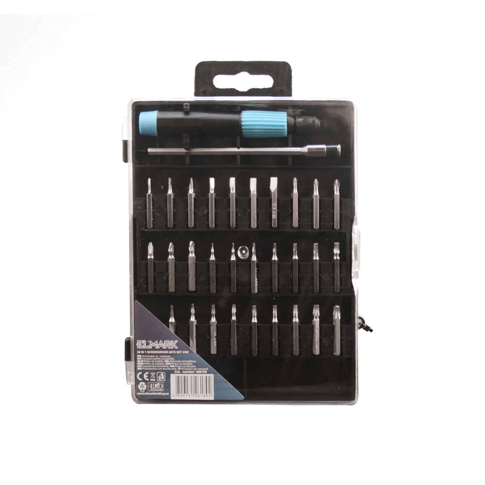 598120 30 IN 1 SCREWDRIVER BITS SET CRV - Image 1