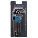 9PCS BALL POINT INNER HEX KEY SET 170mm LONG ARM - Image 3