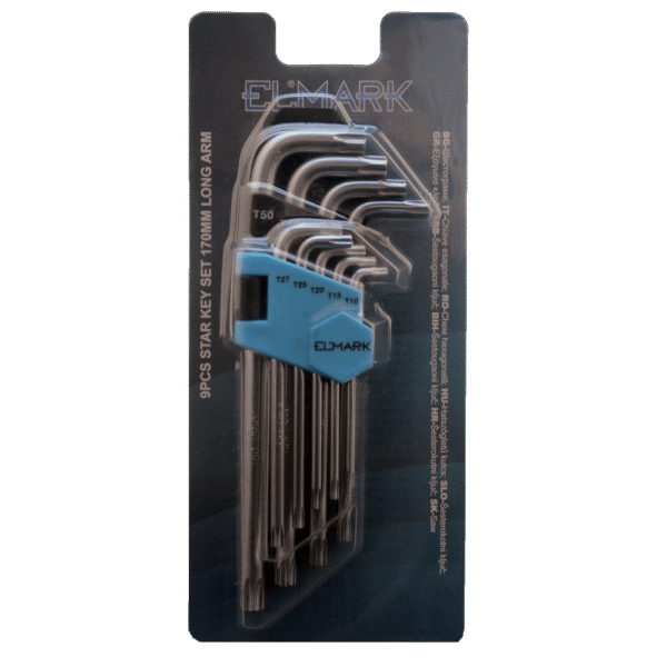 9PCS STAR KEY SET 170mm LONG ARM - Image 3