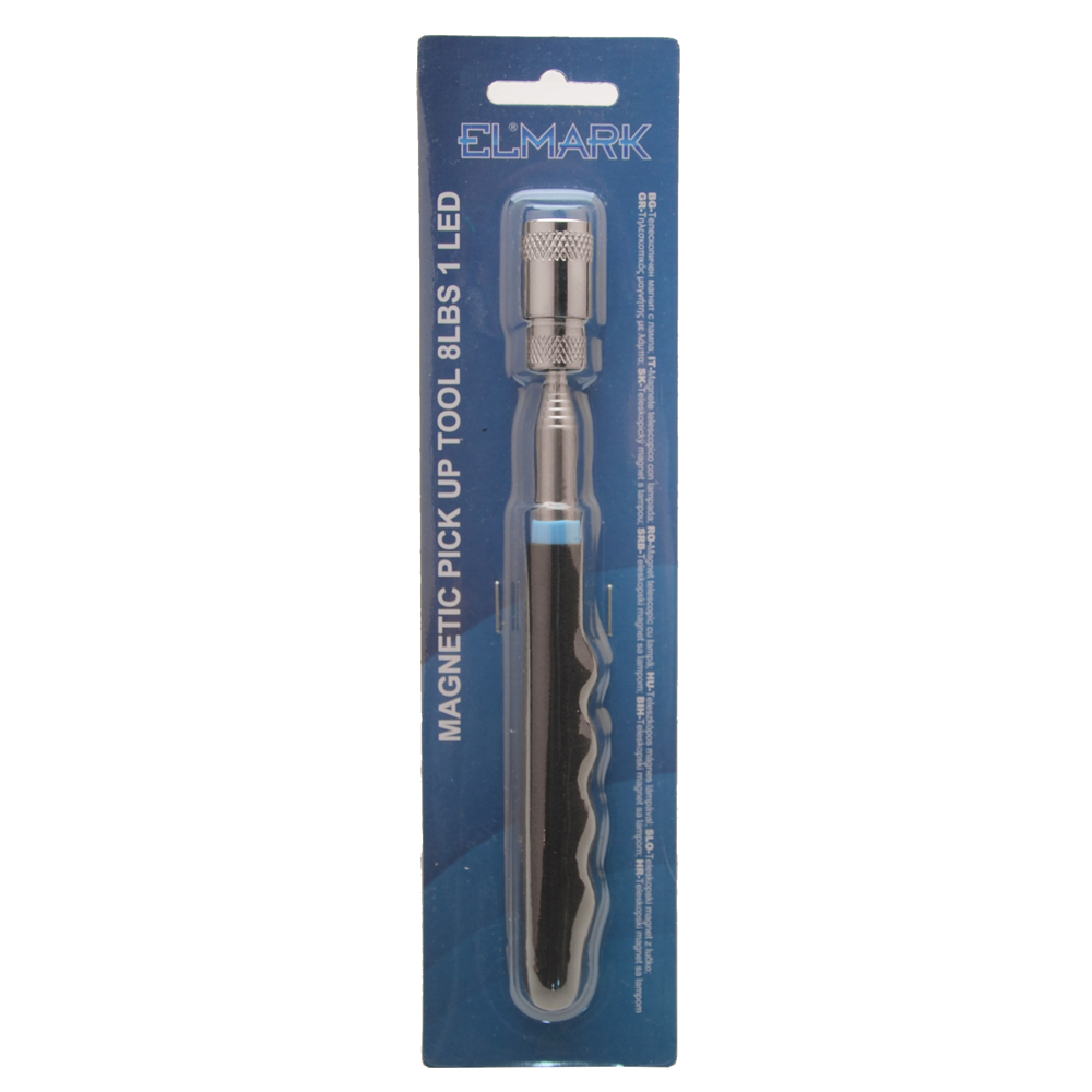 598348 MAGNETIC PICK UP TOOL 8LBS 1 LED - Image 1