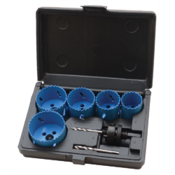 7PCS BI-METAL HOLE SAW SET