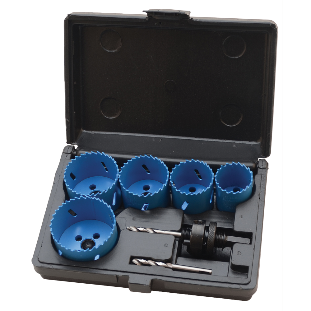 598432 7PCS BI-METAL HOLE SAW SET - Image 1