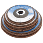 FLAP DISC WITH FIBERGLASS BACKING 150X22.2 G60 - Image 3
