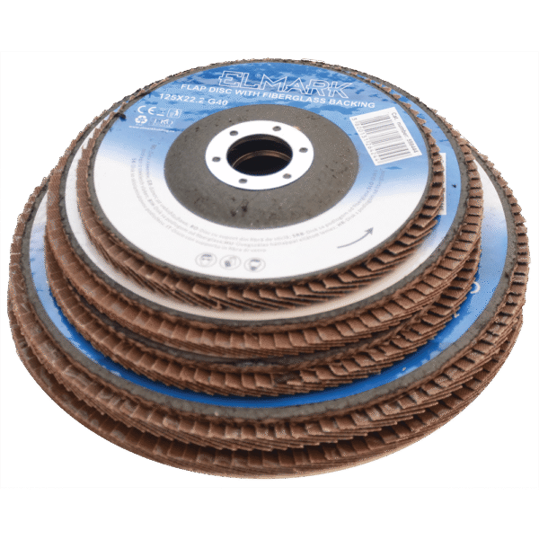 FLAP DISC WITH FIBERGLASS BACKING 150X22.2 G60 - Image 3
