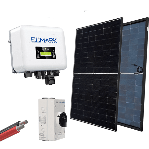 6E ON GRID Solar System Set 1P/10kW με Πάνελ 430W – ELMARK - Image 1