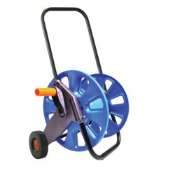 EMPTY HOSE REEL FOR 30M 1/2 WHIT WHEELS, BLUE