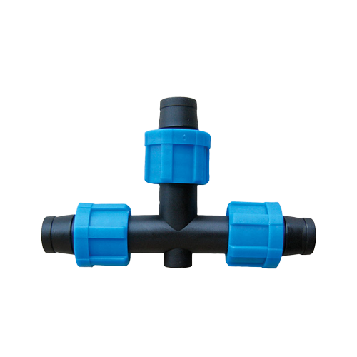 81257 T-CONNECTOR FOR DRIP TAPE 16X16X16MM, 5PCS SET - Image 1