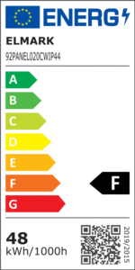 LED ΠΑΝΕΛ 48W 6400K 595x595mm IP44 ΛΕΥΚΟ ΠΛΑΙΣΙΟ - Image 2