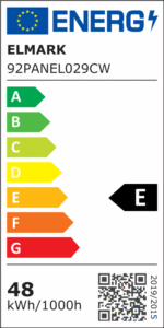 LED ΠΑΝΕΛ 48W 6400K 295X1195MM UGR<19 ΛΕΥΚΟ ΠΛΑΙΣΙΟ - Image 2