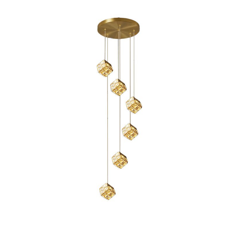 955AURUM4530GD AURUM LED PENDANT 45W 3000K, ЗЛАТО - Image 1