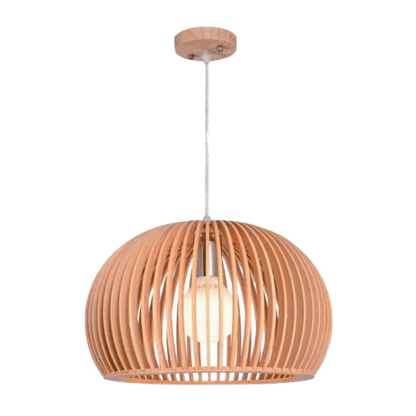 955BAMBOO1 BAMBOO ΚΡΕΜΑΣΤΟ ΦΩΤΙΣΤΙΚΟ 1XE27 ΞΥΛΟ - Image 1