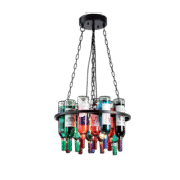BOTTLES ΠΟΛΥΦΩΤΟ 5XE27 D600XH400mm
