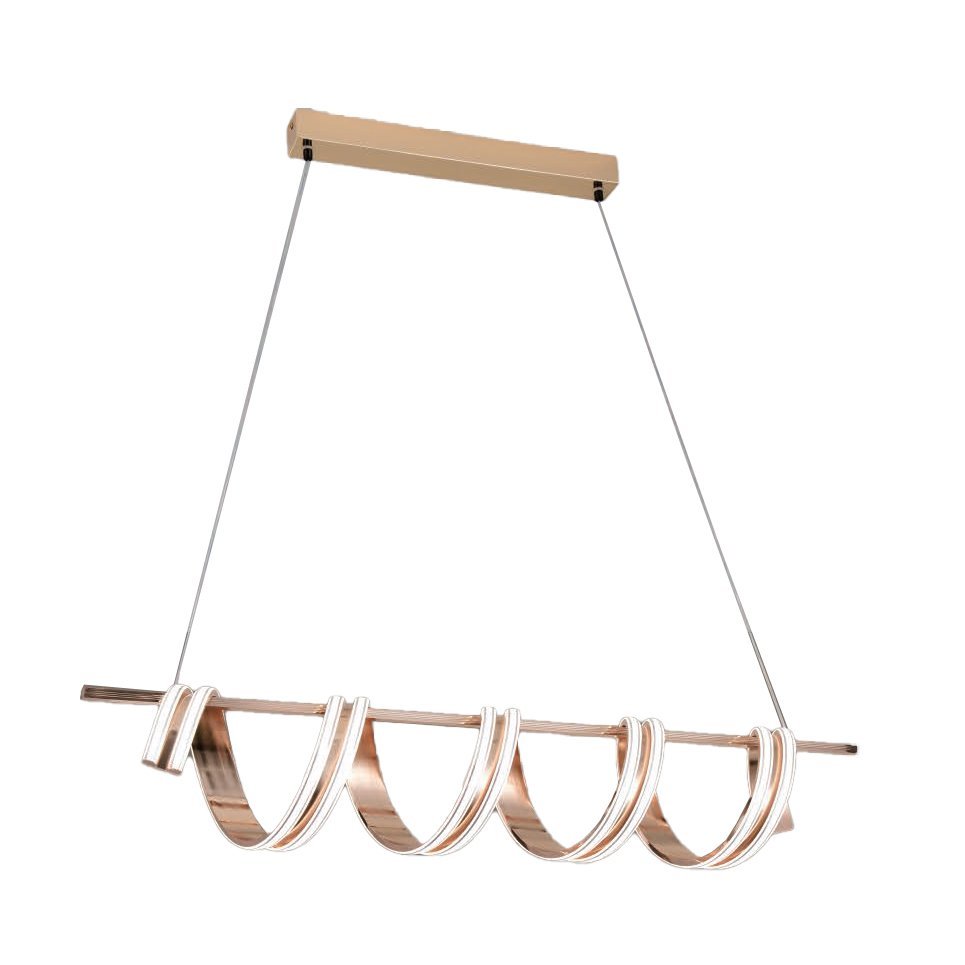 955ELISA90CCTGD ELISA LED PENDANT 90W CCT, GOLD - Image 1
