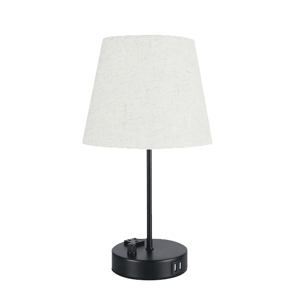 955HELENA1T HELENA ΕΠΙΤΡΑΠΕΖΙΟ ΦΩΤΙΣΤΙΚΟ 1xE27 ΛΕΥΚΟ - Image 1
