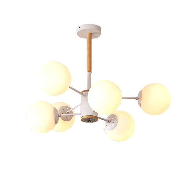 955ISABEL6 ISABEL ΠΟΛΥΦΩΤΟ 6XE27 ΛΕΥΚΟ - Image 1
