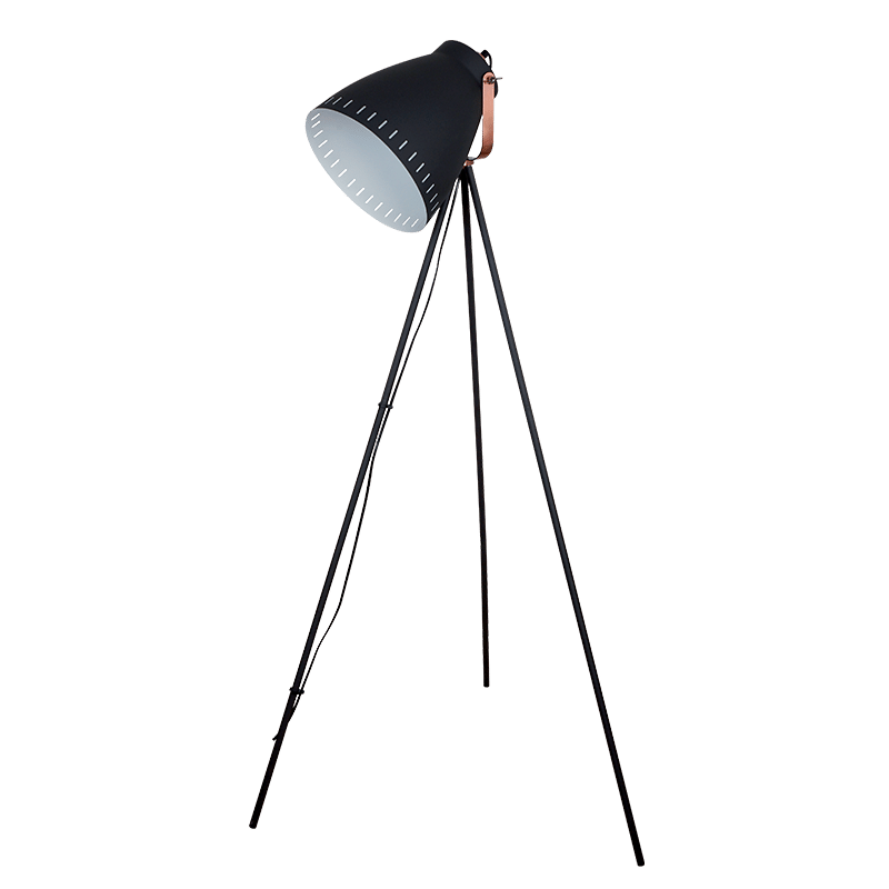 955MAX1F MAX ΕΠΙΔΑΠΕΔΙΟ ΦΩΤΙΣΤΙΚΟ 1XE27 ΜΑΥΡΟ H1450mm - Image 1