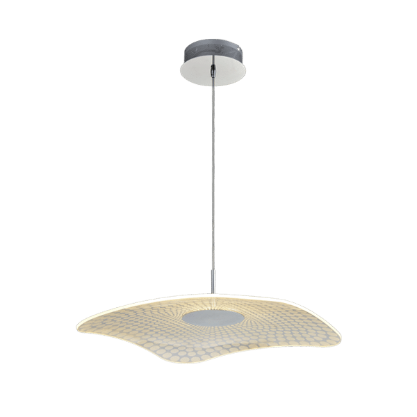 955OWEN1P OWEN ΚΡΕΜΑΣΤΟ ΦΩΤΙΣΤΙΚΟ LED 19W 3000K ΧΡΩΜΙΟ - Image 1