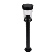 SOLAR GARDEN LAMP 3W IP54, BLACK