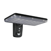 SOLAR WALL LAMP 15W IP65 WITH SENSOR, BLACK