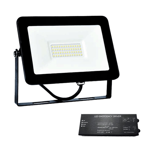 98VEGA100SLIME VEGA SLIM SMD LED ΠΡΟΒΟΛΕΑΣ 100W 5500K+ ΚΙΤ ΑΣΦΑΛΕΙΑΣ - Image 1