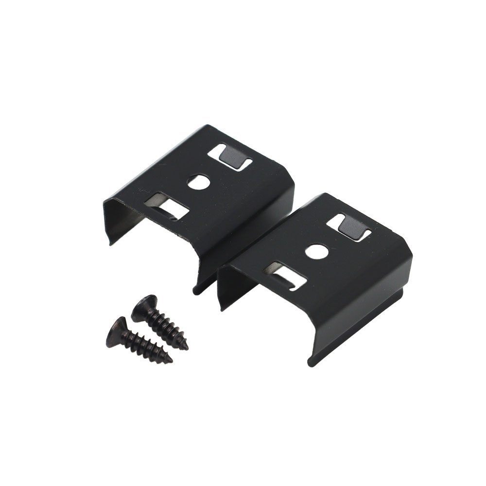 99ACC28CCRBL EL-28ECCR CLIPS FOR PROFILE EL-28CR, BLACK, SET - Image 1