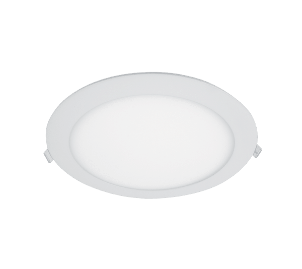 99LED535 LED ΠΑΝΕΛ ΣΤΡΟΓΓΥΛΟ 12W ΛΕΥΚΟ ΘΕΡΜΟ Ф170MM - Image 1