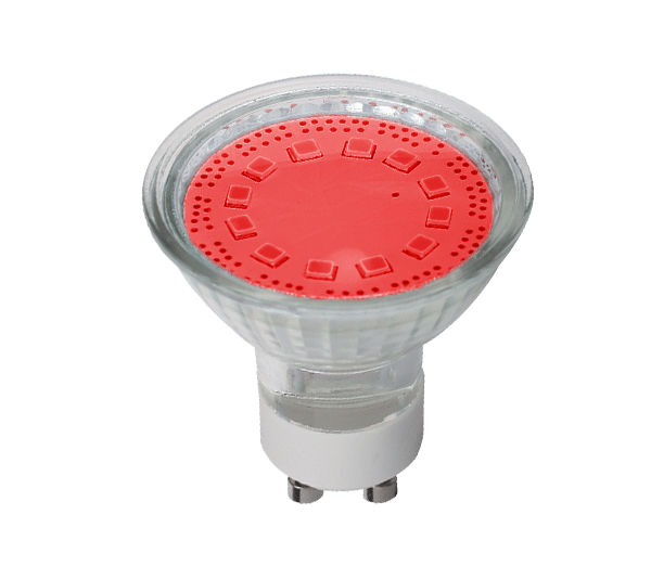 99LED597 LED ΛΑΜΠΤΗΡΑΣ SMD2835 3W GU10 230V ΚΟΚΚΙΝΟ - Image 1