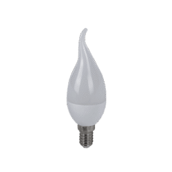 LED ΛΑΜΠΤΗΡΑΣ FLAME 6W E14 230V ΛΕΥΚΟ