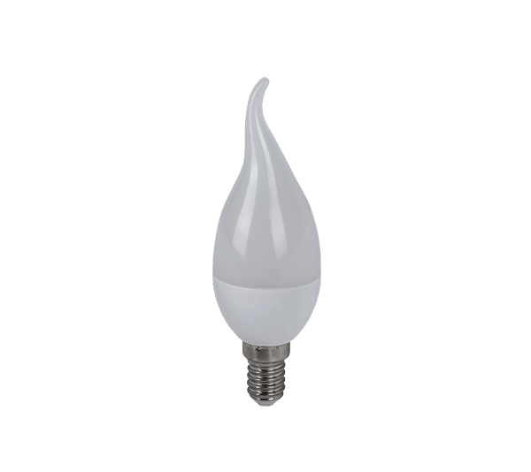 99LED820-2 LED ΛΑΜΠΑ ΚΕΡΑΚΙ FLAME 6W E14 230V 6400K - Image 1