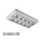 LENA-V ΜΕ LED (600MM) 2X9W 4000K ΕΞΩΤΕΡΙΚΟ 630X330mm ΜΕ ΜΠΛΟΚ