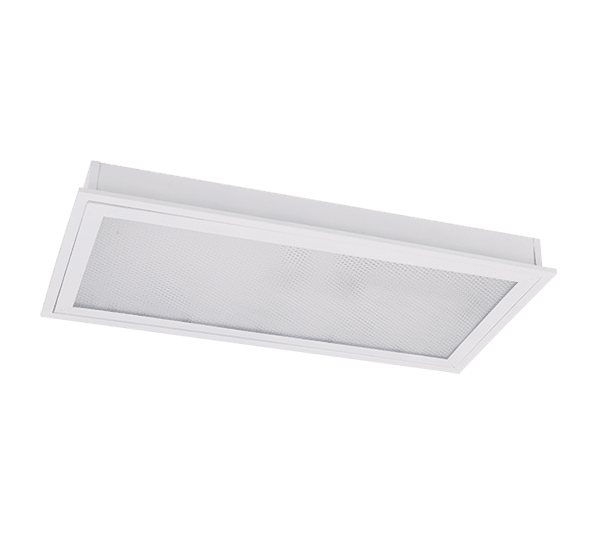 9PRBME209LEDCW-1 PRISMATIC LED ΦΩΤΙΣΤΙΚΟ 2X9W ΧΩΝΕΥΤΟ 6400K 595X295mm - Image 1