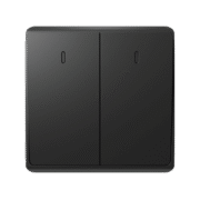 LONDON TWO BUTTONS ONE WAY SWITCH ANTHRACITE