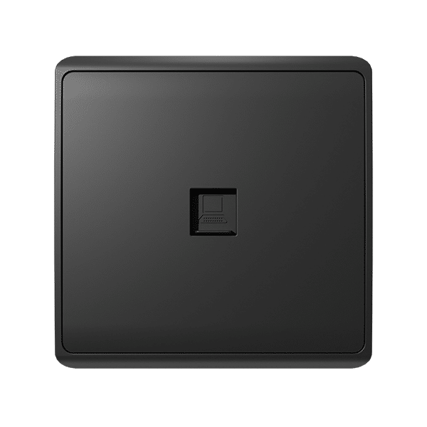 A-59 LONDON COMPUTER RJ45 SOCKET ANTHRACITE - Image 1