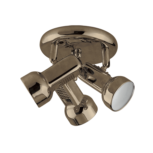AB-19 JACK ΣΠΟΤ 3XE14 ΑΝΤΙΚΕ D180mm - Image 1