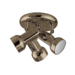 JACK ΣΠΟΤ 3XE14 ΑΝΤΙΚΕ D180mm - Image 2