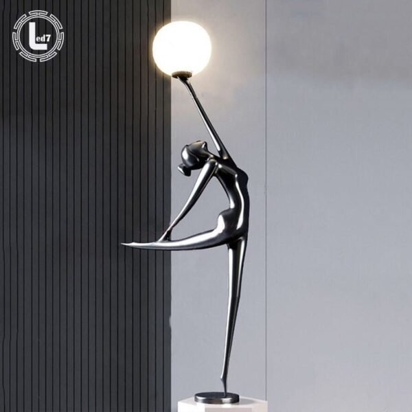 Human 02 Sculpture Art Decoration Series Minimal Φωτιστικό Δαπέδου - Image 3