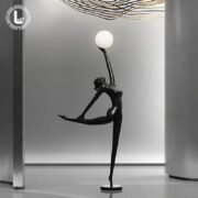Human 02 Sculpture Art Decoration Series Minimal Φωτιστικό Δαπέδου