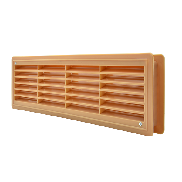 B-38 EL02-130 DOOR GRILLE 115x430MM, BEIGE - Image 1