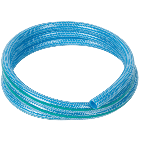 PVC GARDEN HOSE 1/2 10M, THREE LAYERED BLUE - Image 3
