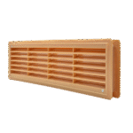 EL02-130 DOOR GRILLE 115x430MM, BEIGE - Image 2