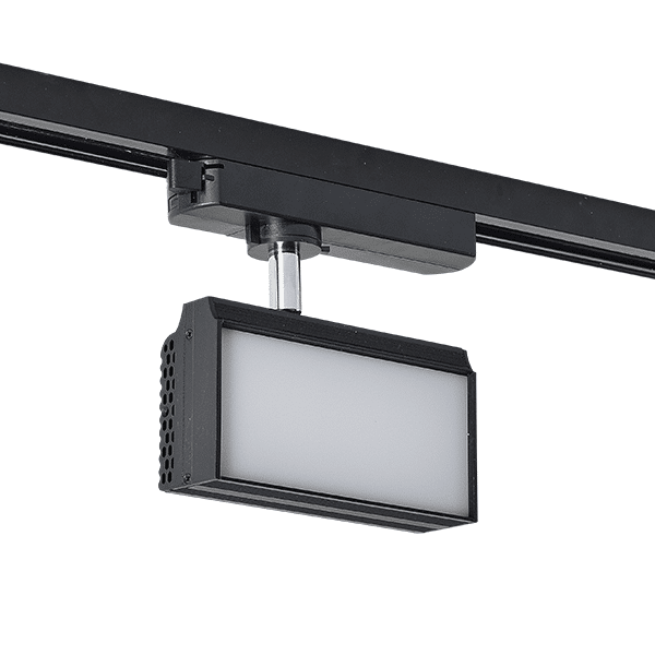 BL-486 PGNL ΣΠΟΤ ΡΑΓΑΣ 2-ΓΡΑΜΜΩΝ 20W 120° 3000K ΜΑΥΡΟ - Image 1
