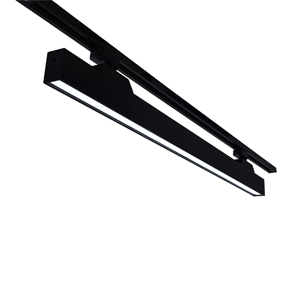 BL-498 ΠΡΟΒΟΛΕΑΣ ΡΑΓΑΣ T30 2-ΡΑΜΜΩΝ 24W 30°CCT ΜΑΥΡΟ - Image 1