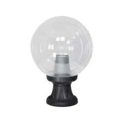 GLOBE 250 ΕΠΙΔΑΠΕΔΙΟ ΦΩΤΙΣΤΙΚΟ ΚΗΠΟΥ 1XE27 IP55 700mm ΜΑΥΡΟ
